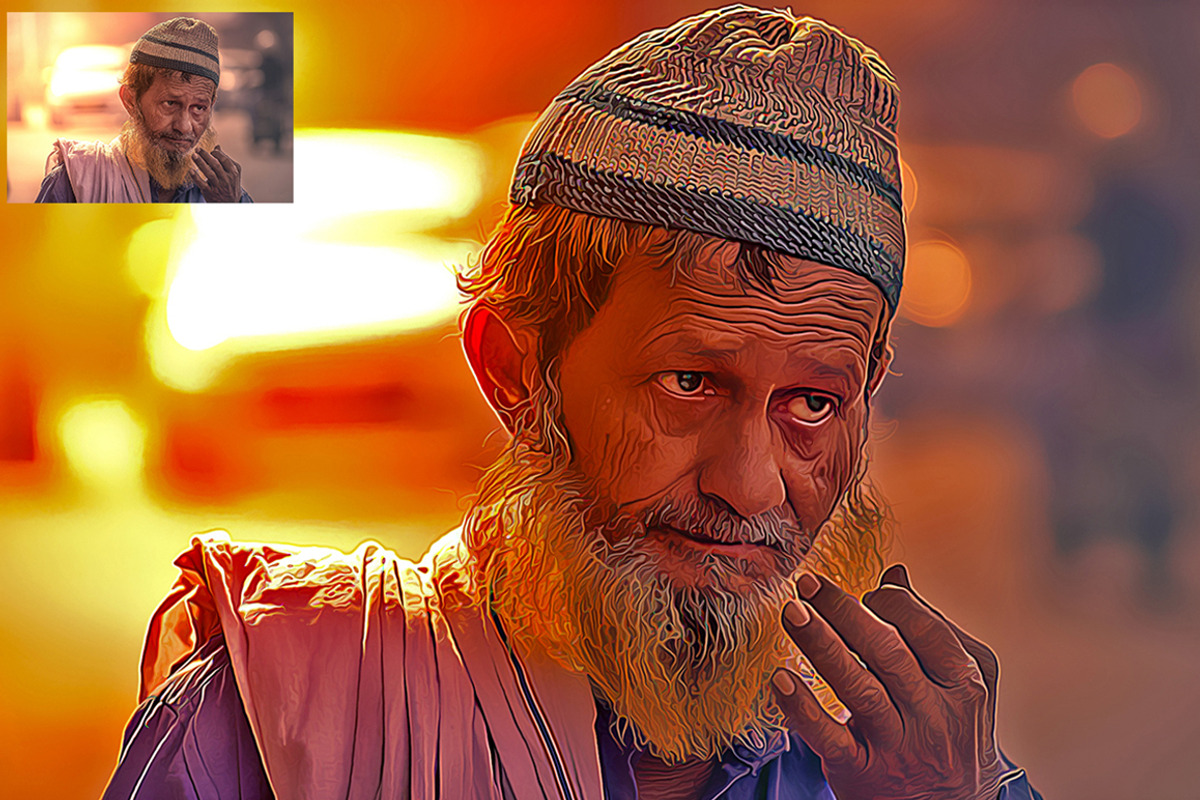 83%SALE! Mixed Oil Painting  Actions, an Action Add-On by Jacpot007 (Photo 36 of 54)