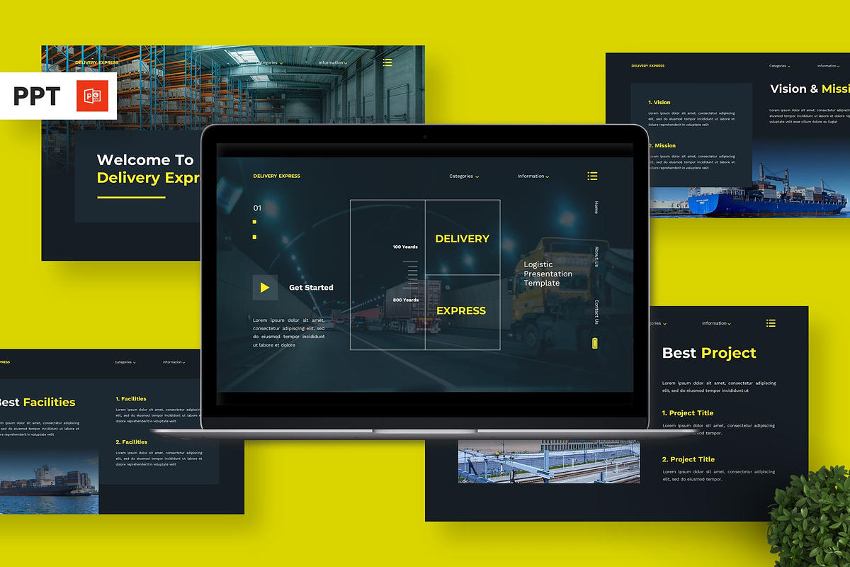 Delivery Express - Logistic PPT