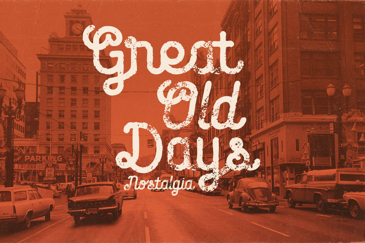 Nomura - Vintage Style Font preview 3