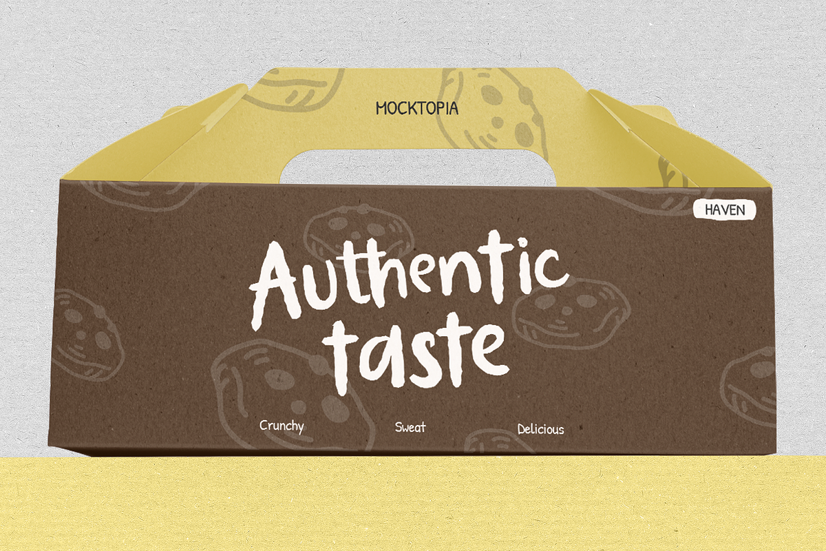 Kraft Paper Box Mockup Set, a Packaging Mockup by Mocktopia (Photo 2 of 9)