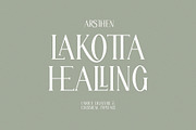 ARSTHEN Ligature Serif Typeface, a Serif Font by Alfinart (Thumbnail 4 of 10)