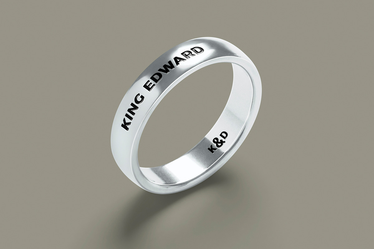 Engraved Ring Logo Mockup, a Product Mockup by DesignNeutrons (Photo 4 of 4)