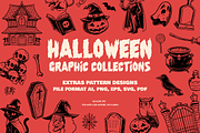 Spooky Halloween Graphic Collections, a Seasonal Illustration by Trape Graphic Studio (Thumbnail 1 of 5)