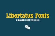 Libertatus fonts, a Slab Serif Font by deFharo (Thumbnail 1 of 5)