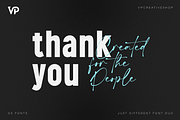 SALE! Ecliso - Sans and Script fonts, a Sans Serif Font by VP Fonts (Thumbnail 14 of 14)