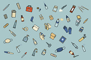 Medical care illustrations, a Healthcare Illustration by Yuelan (Thumbnail 2 of 4)