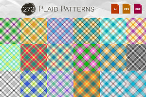 272 Fantasy Plaid Patterns