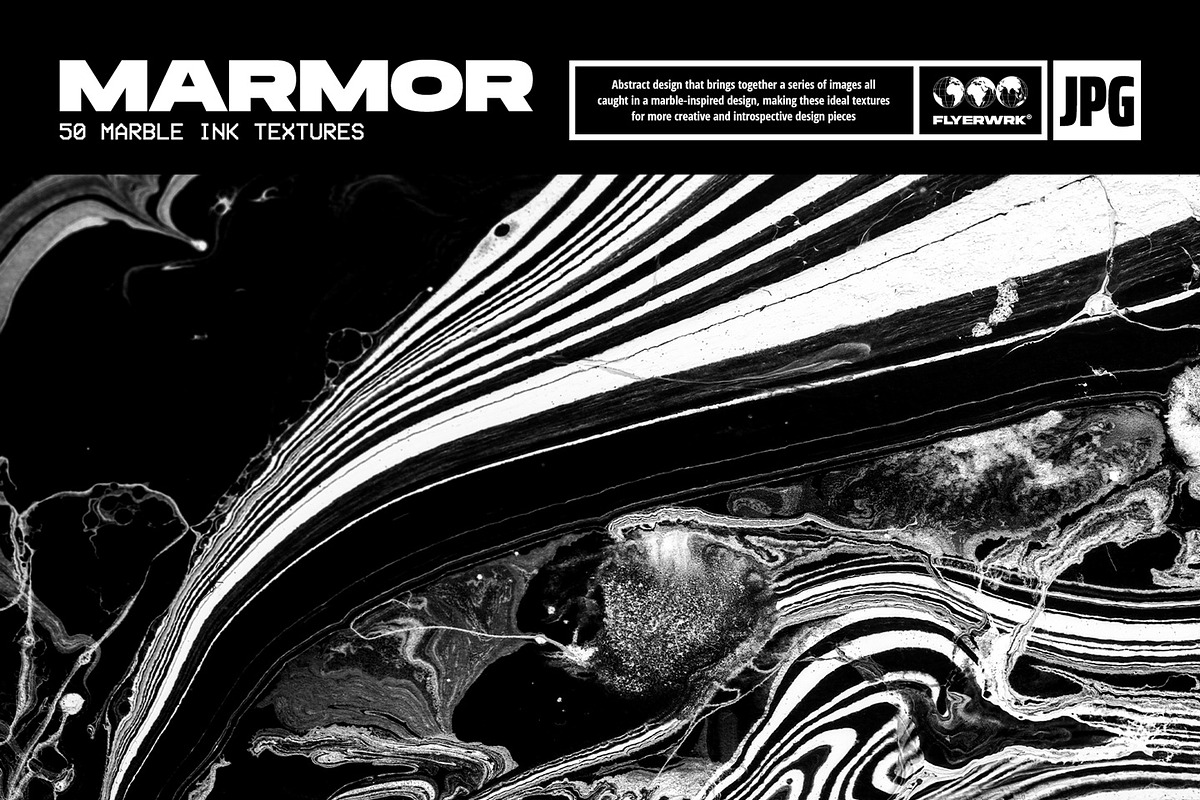 Marmor - 50 Abstract Marble textures, a Texture Graphic by FLYERWRK (Photo 1 of 8)