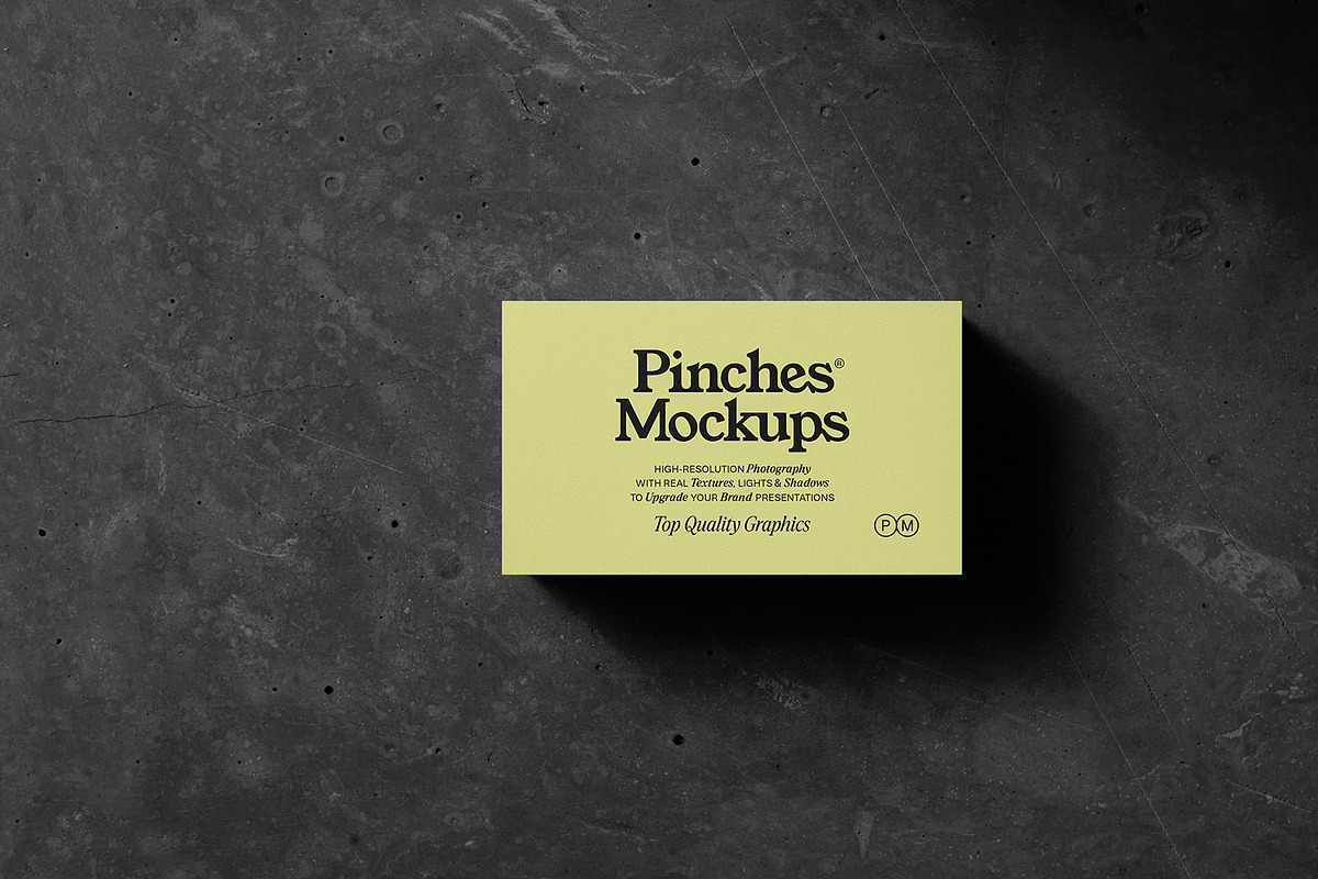 PM_BC/Ø2 - Business Card Mockup, a Print Template by PinchesMockups© (Photo 4 of 6)