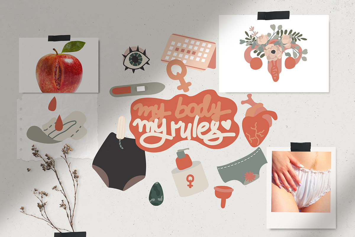 Body Positive Vector Collection, a Person Illustration by Kate Galunga Artstore (Photo 9 of 22)