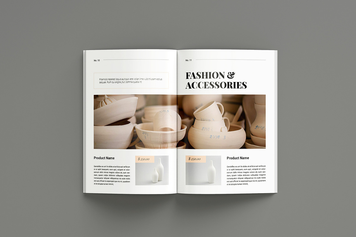 Modern Product Catalog Template, a Brochure Template by Seeing-art (Photo 6 of 11)