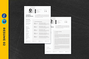 9 in 1 Resume, CV/Curriculum Vitae, a Resume Template by pixel_studio (Thumbnail 3 of 10)