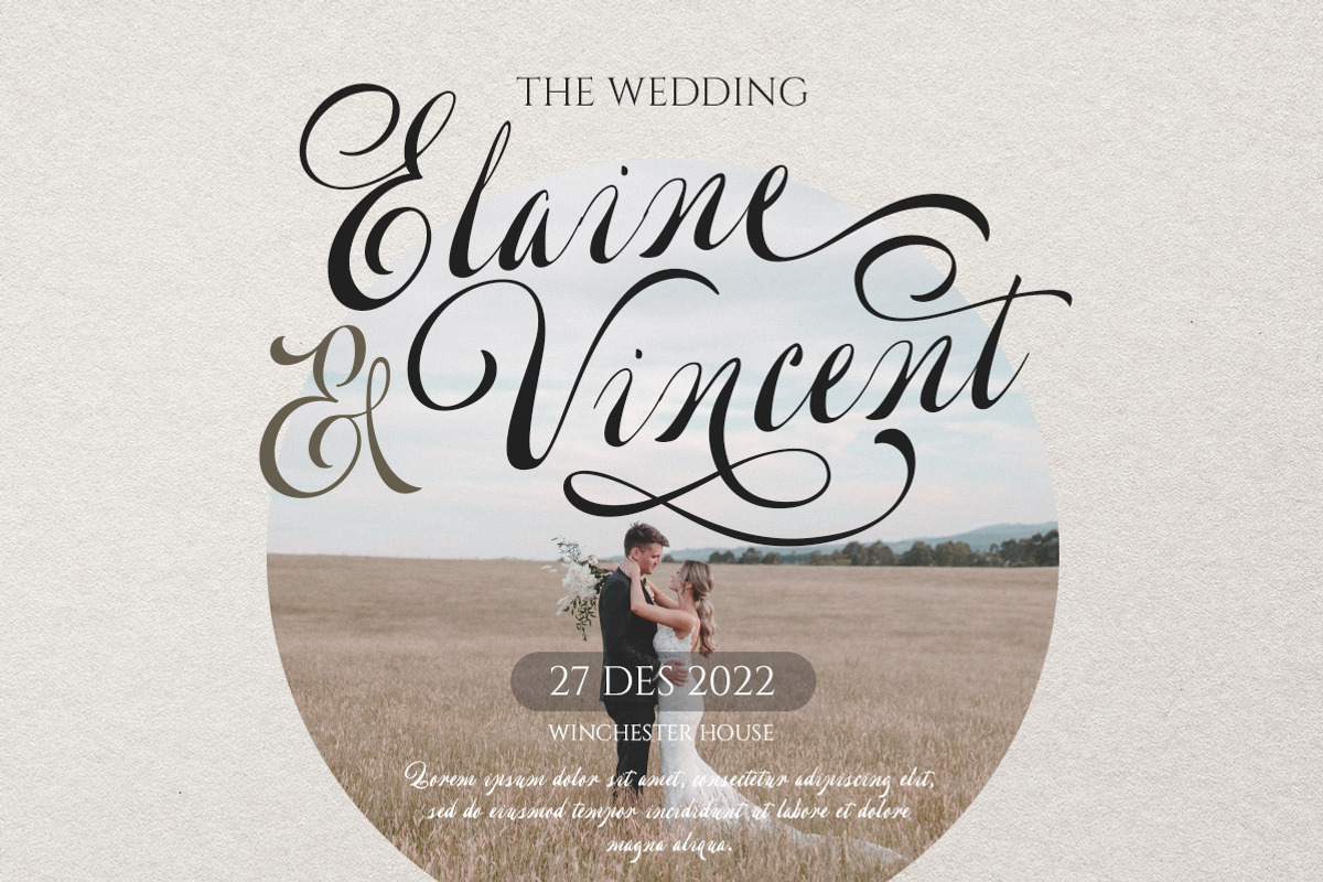 Welroseltone - Unique Script Font, a Script Font by Letterhend Studio (Photo 4 of 10)