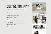 Photography Website Template – Canva, a Landing Page Template by Marcia B Studio (Thumbnail 3 of 5)