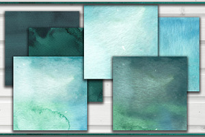 Teal And Jade Textures And Papers