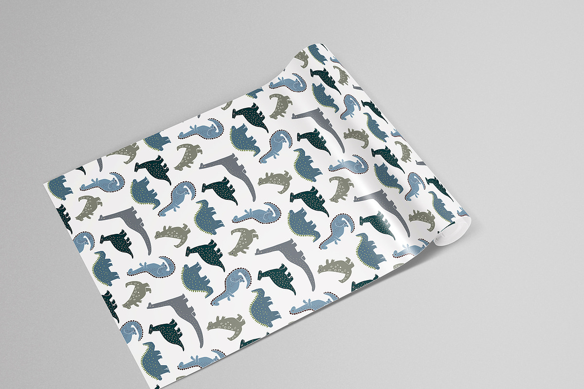 Cute Dinosaurs, an Animal Illustration by Mii Lab (Photo 5 of 6)