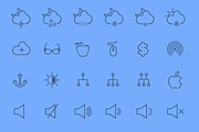 Linicons 310 icons PSD CSH, an Outline Icon by Pixlsby.me (Thumbnail 2 of 5)
