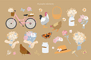 Summer women cliparts & posters, an Object Graphic by yttadesign (Thumbnail 4 of 14)