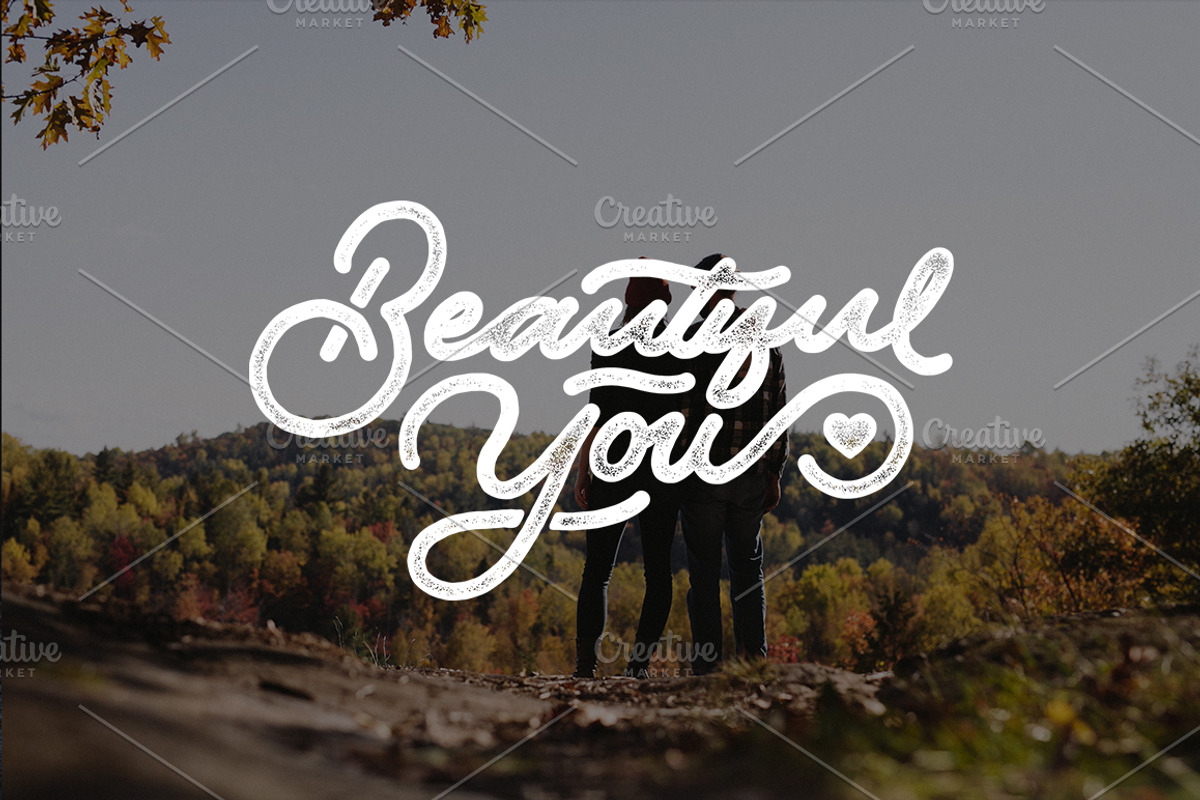 Lettering Love Quotes Bundle 30% OFF, a Texture Illustration by Davihero (Photo 11 of 14)
