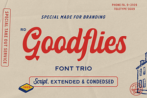 RD Goodflies, a Handwritten Font by Refolve Design