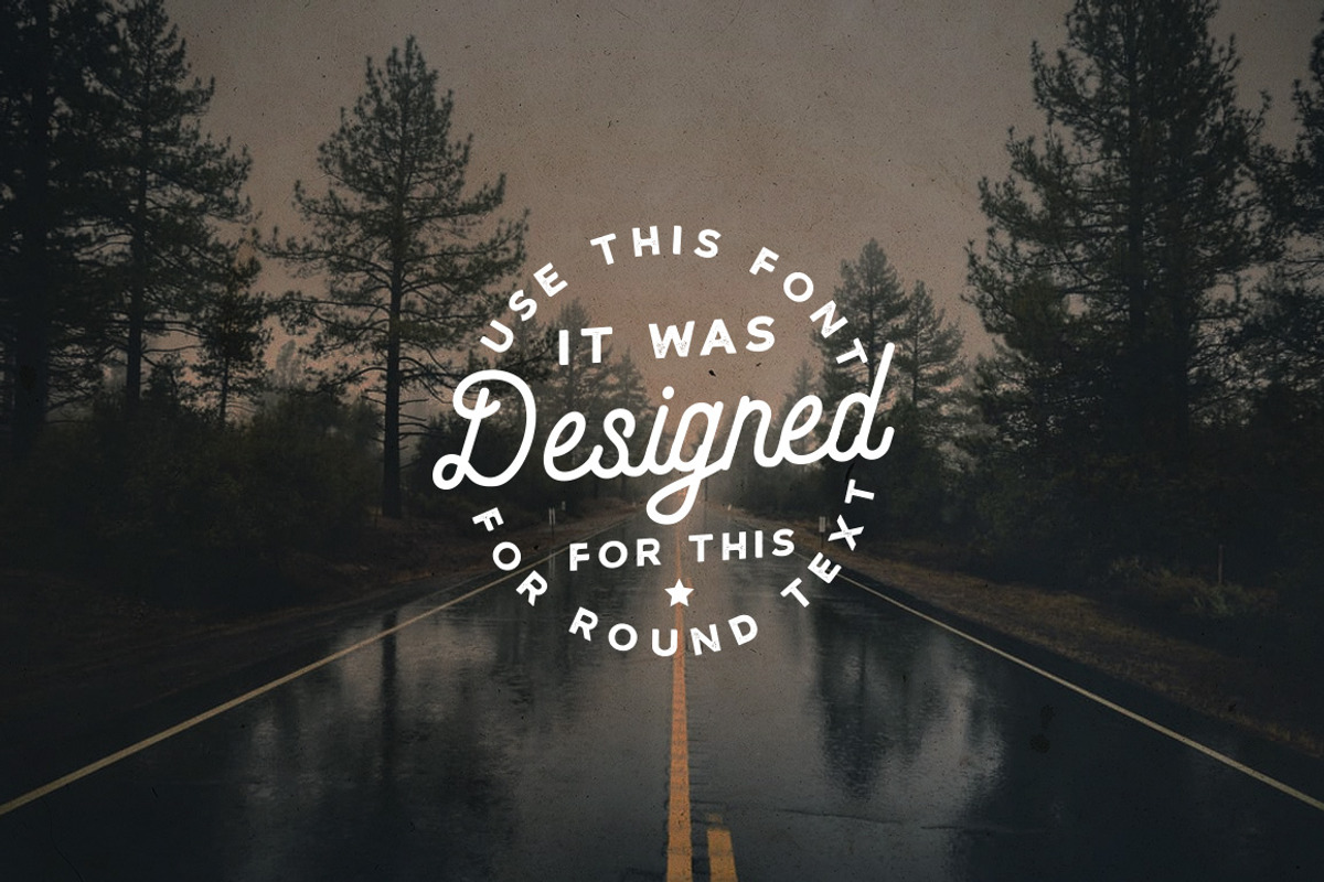 Agroable - Clean & Rough Font preview 5