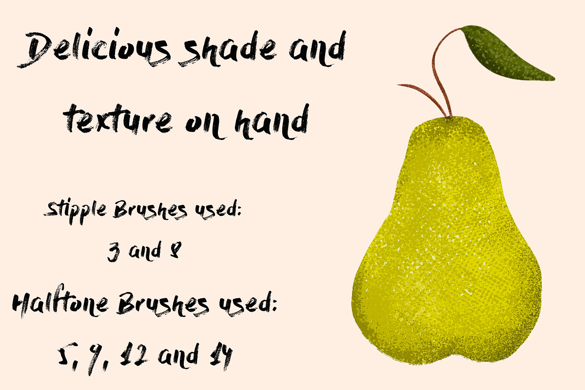 Halftone Brushes for Procreate, a Brush Add-On by KJP Designs (Photo 16 of 18)