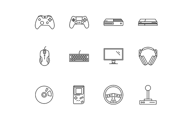 Video Game Icons