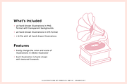 Hand Drawn Wedding Illustrations, an Illustration by rabeccky (Thumbnail 2 of 7)
