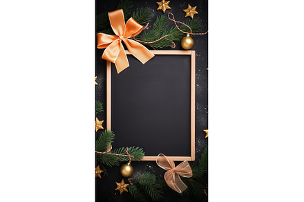 Christmas decorated frame, a Holiday Photo by CREATIVEDEF
