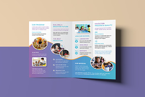 School Admission Bifold Brochure