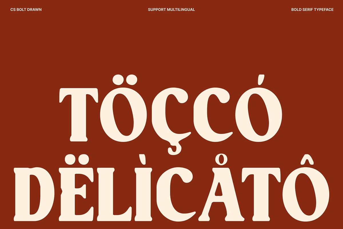 CS Bolt Drawn, a Serif Font by Craft Supply Co. (Photo 7 of 8)