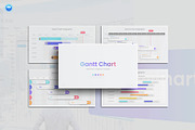 Gantt Chart Infographic Keynote, a Presentation Template by Pixslides (Thumbnail 1 of 4)