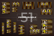 Black Friday Template Bundle Sale, a Marketing Template by Amber Graphics (Thumbnail 9 of 11)