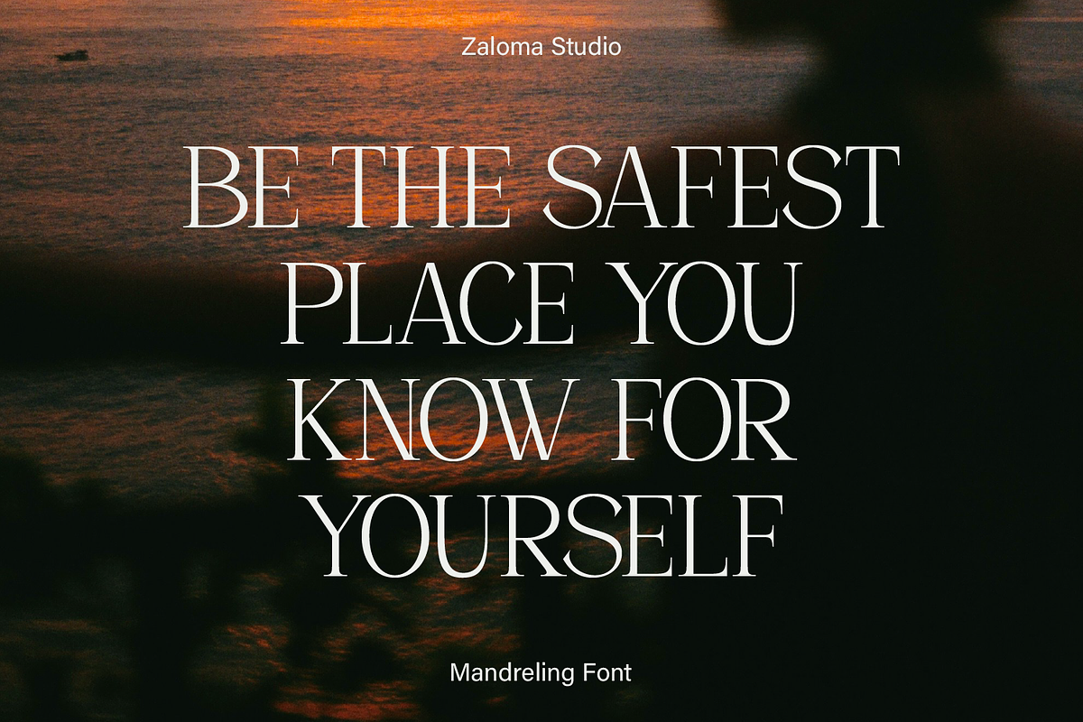 Mandreling, a Serif Font by Zaloma Studio (Photo 6 of 15)