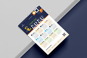 2026 Yearly Schedule - Wall Calendar, a Stationery Template by Spark_Creative (Thumbnail 2 of 4)
