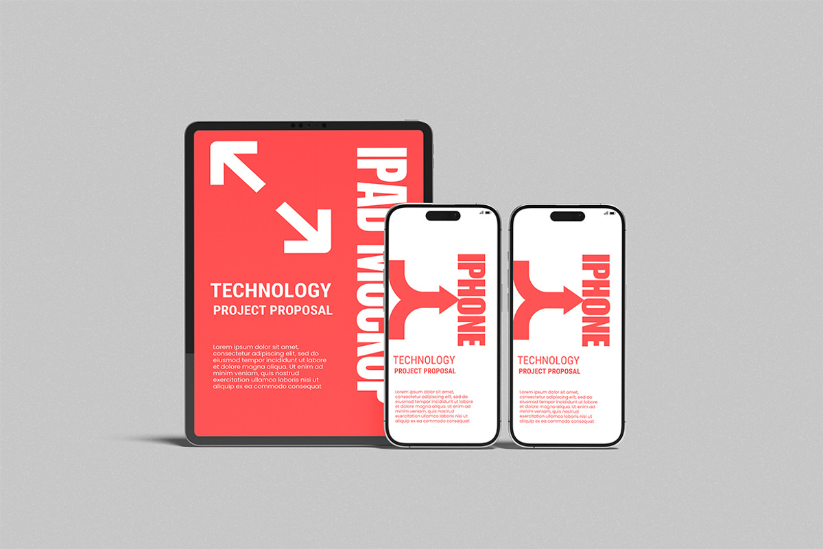 iPhone & iPad Pro Mockup, a Wearable Device Mockup by Pikachudesign (Photo 4 of 5)