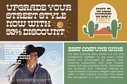 Westburth Western Display Font, a Slab Serif Font by timelesstype.co (Thumbnail 5 of 15)