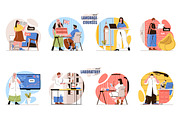 Flat People Concept Illustrations, a Finance Illustration by alexdndz (Thumbnail 8 of 14)