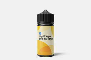 Liquid Vape Bottle Mockup Vol.1