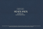 Inkbleed Sans Typeface (2 fonts), a Font by Nicky Laatz (Thumbnail 11 of 14)