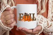 Cute Autumn Leopard Print Fall PNG, a Seasonal Illustration by designcity5 (Thumbnail 4 of 4)