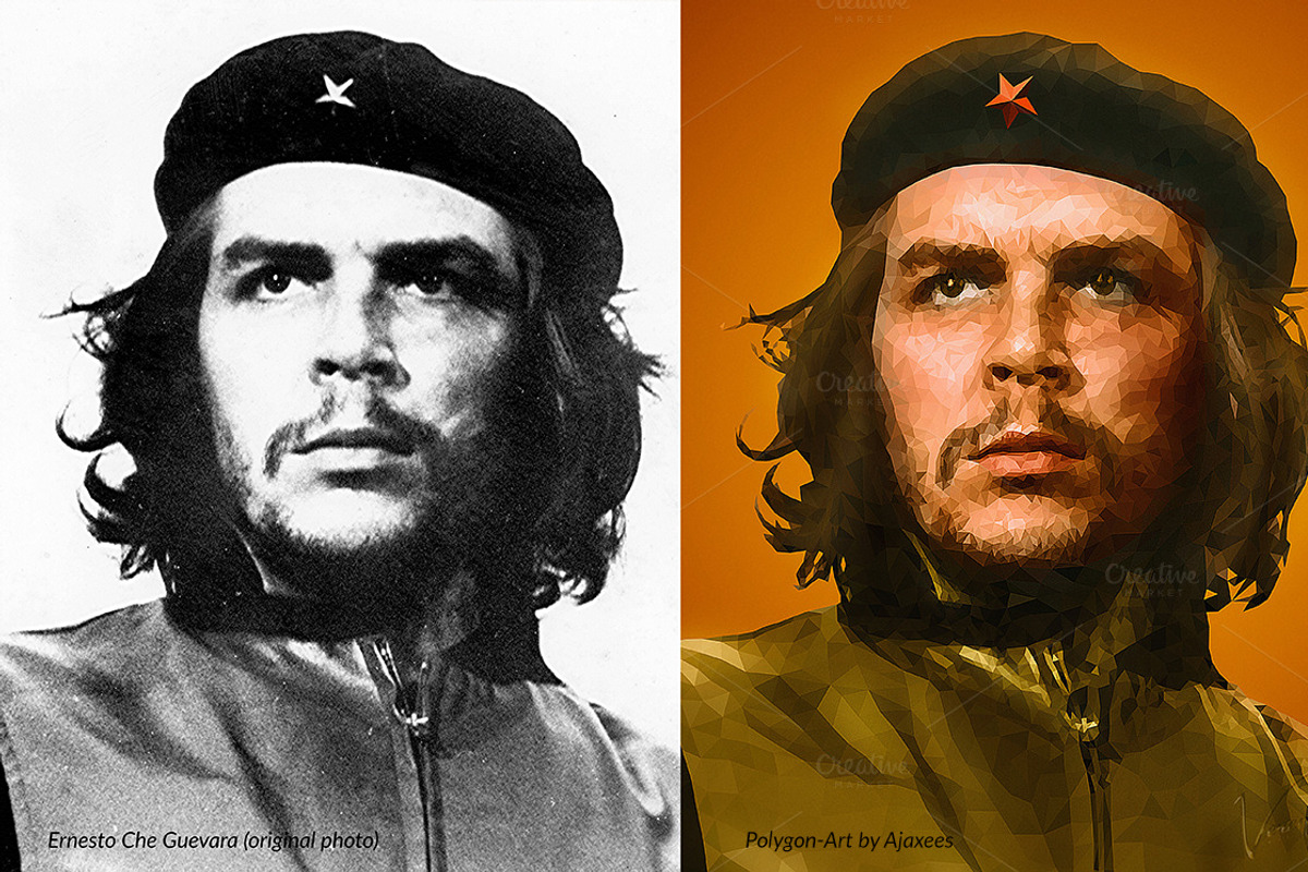 Che - Poligonal / PRO Edition, an Illustration by Ajax-Design (Photo 8 of 8)