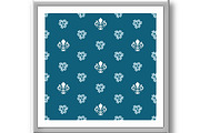 Seamless Vector Pattern With Royal, a Pattern Graphic by FineArtStudio (Thumbnail 2 of 3)