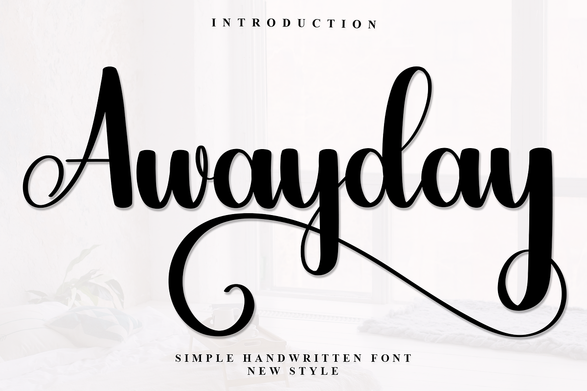 Awayday, a Handwritten Font by FreshTypeINK (Photo 1 of 7)