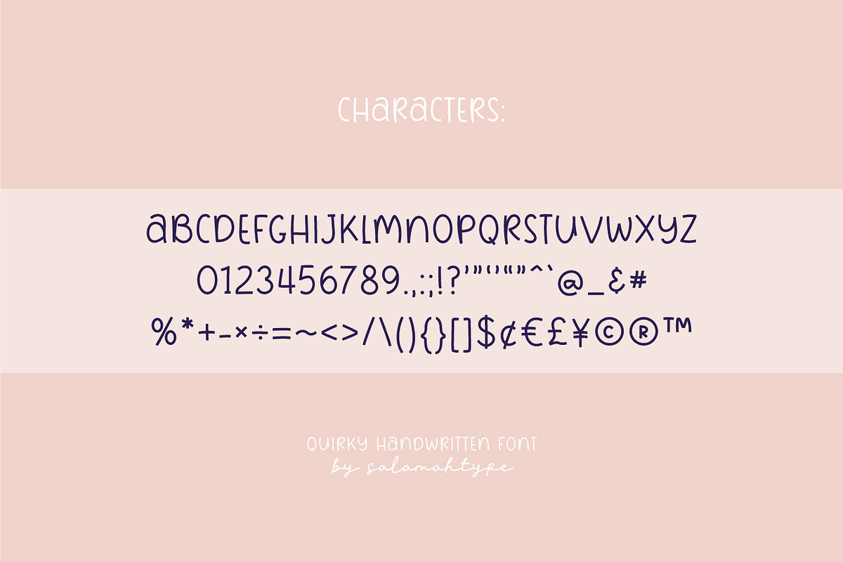 Starylight Quirky Handwritten Font, a Font by Salamahtype (Photo 6 of 6)