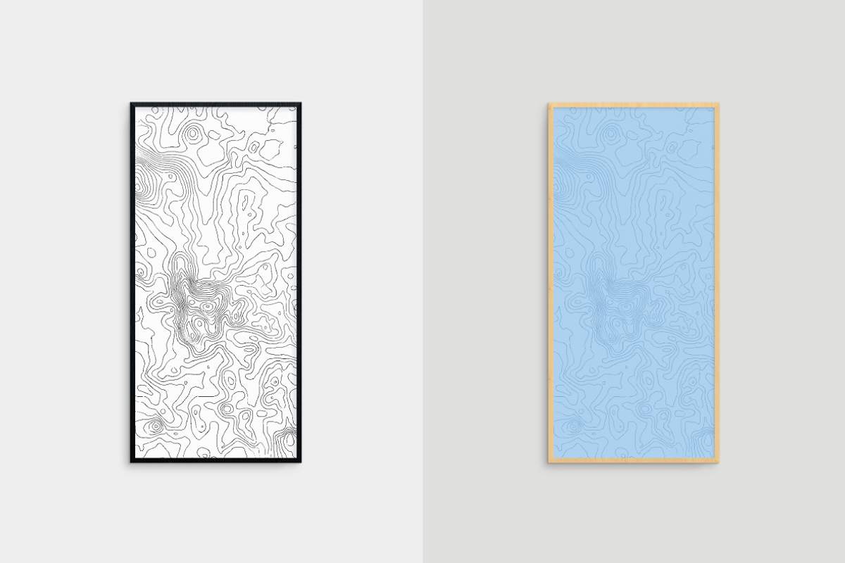 Mount Everest Topographic Maps, an Illustration by Hello Mart (Photo 4 of 6)