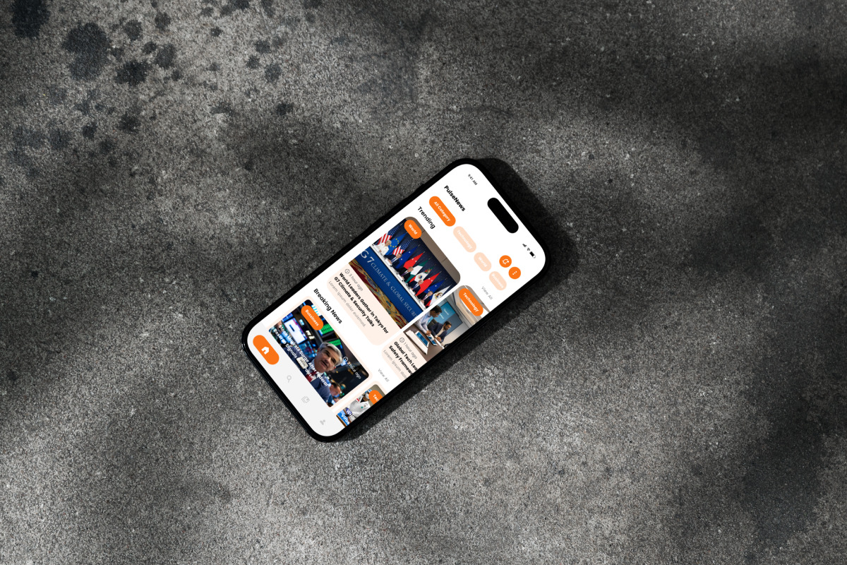 Pulse - News Portal Design Template, an App Template by productype1 (Photo 5 of 5)