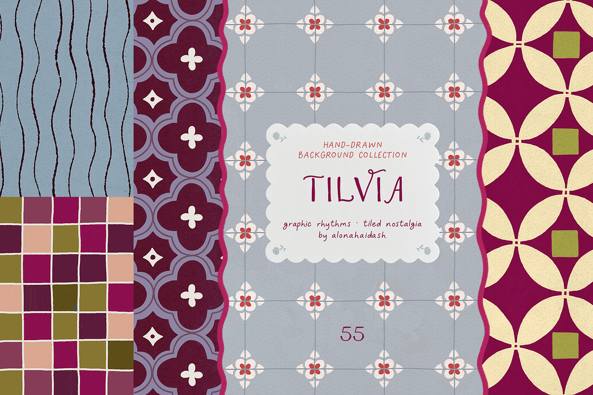 Tilvia · Modern Textured Papers, a Background Graphic by alonahaidash (Photo 1 of 13)