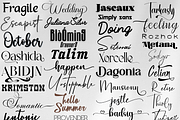 Ultimate Fonts Bundle, a Handwritten Font by Aditastudios (Thumbnail 2 of 7)
