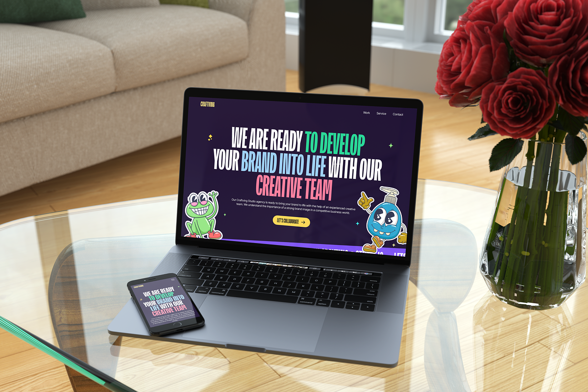 Craftving - Agency Landing Page, a Landing Page Template by SundayWorkTeam (Photo 5 of 6)